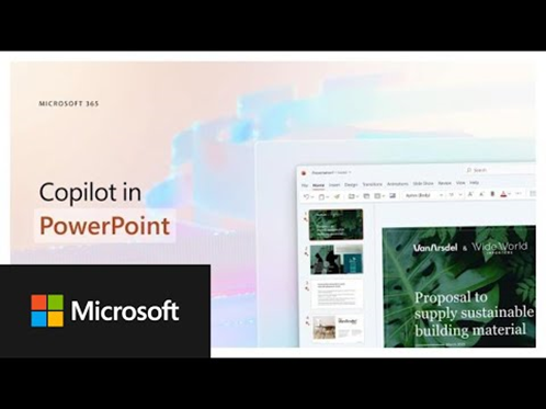 Introduction to Copilot for Microsoft PowerPoint