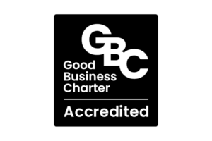 logo; Good Business Charter Accredited